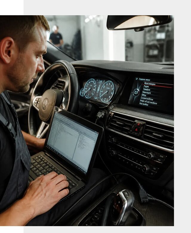 Русификация приборной панели BMW для авто в Красноуфимске от компании