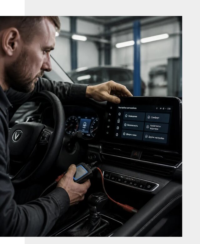 Русификация Changan CS55 и мультимедиа под ключ в Красноуфимске