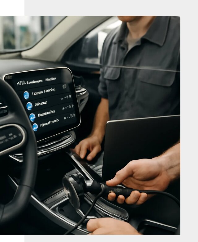Установка приложений Geely для мультимедиа автомобиля в Красноуфимске