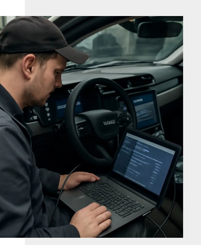 Профессиональная русификация автомобилей Lynk Co в Красноуфимске