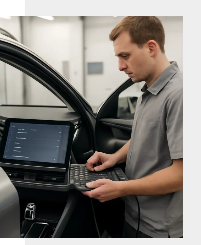 Русификация мультимедиа автомобилей Lynk Co в Красноуфимске