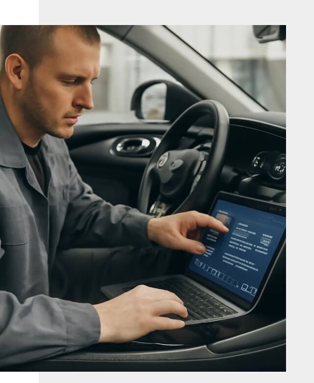 Русификация приборной панели автомобиля Lynk Co в Красноуфимске