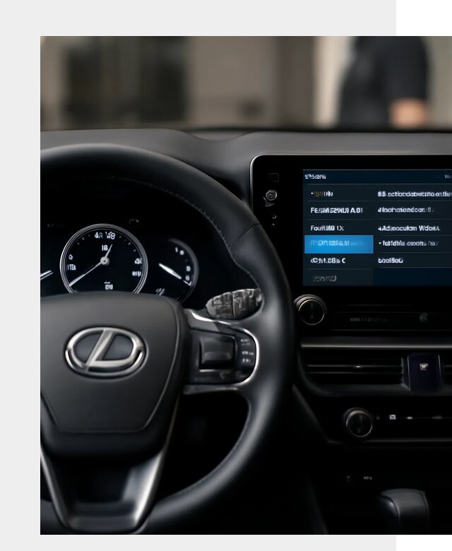 Русификация приборной панели Lexus в Красноуфимске по 5586 р. | ФастМобиль-Крф