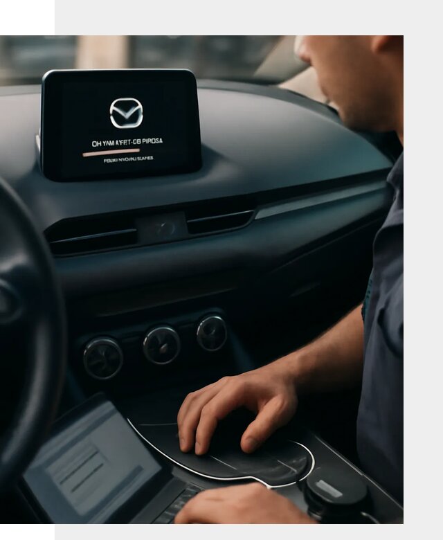 Установка приложений Mazda на мультимедийную систему в Красноуфимске