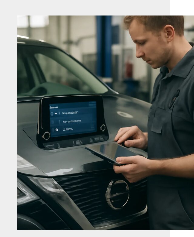Русификация мультимедиа Nissan в Красноуфимске от 6602 р. | ФастМобиль-Крф